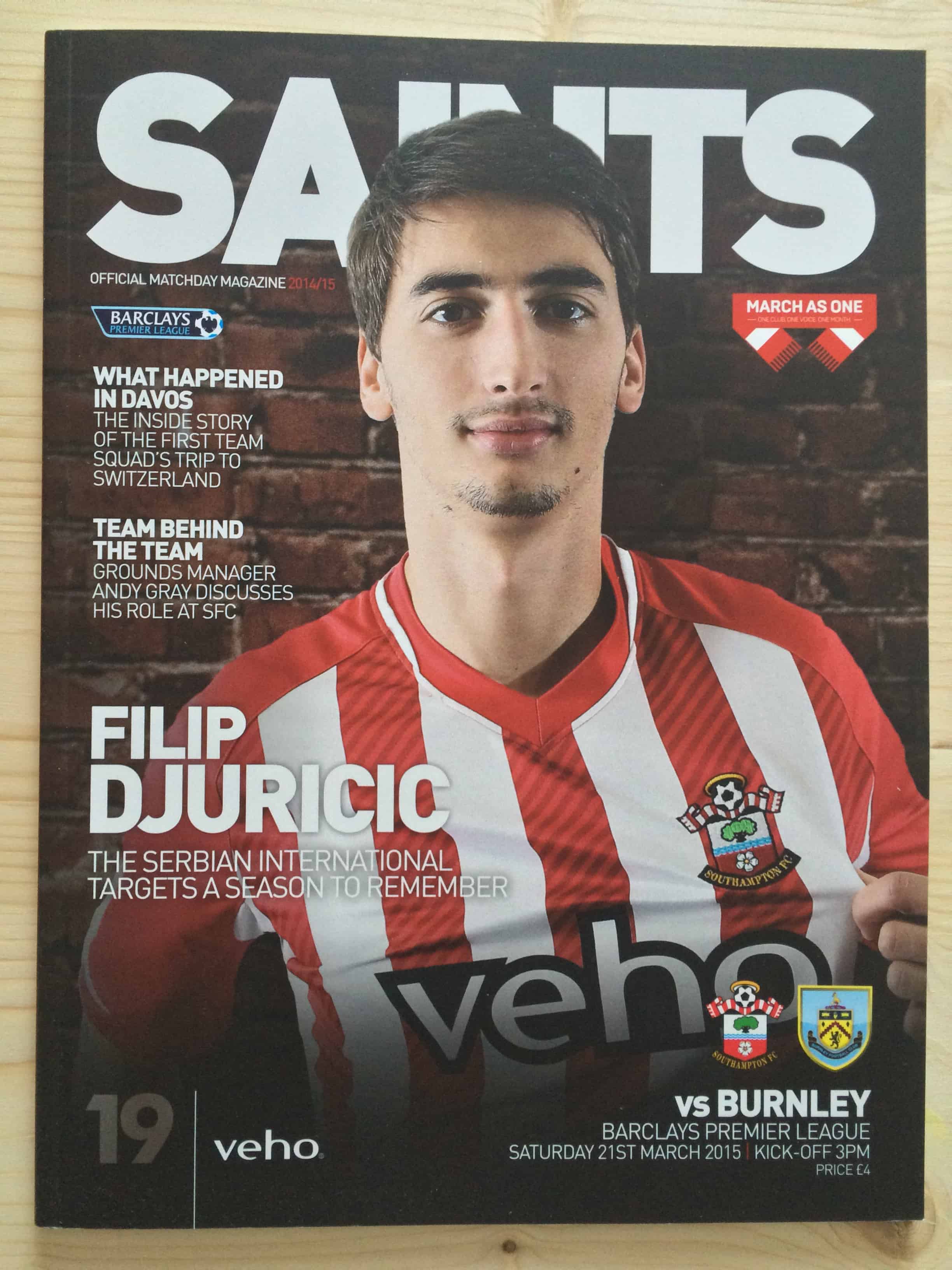 Southampton FC v Burnley FC